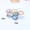 16*16mm al por mayor color mágico AB malla corte cristal cuentas sueltas corazón amor corte moda DIY accesorios para joyería
