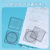 Régua geométrica matemática, transferidor, esquadro, régua com função apagável para resolução de problemas, esquadro para cálculo parabólico