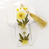 Novo marcador de flores eternas, flor seca, flor real, gel, gota, artesanato, cor, borla, marcador, wen chuang, presente de acompanhamento, lembrança