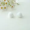 Venta al por mayor bola de piel de conejo rex de imitación diy pompón accesorios de joyería ropa zapatos y sombreros accesorios llavero colgante de felpa para bolso
