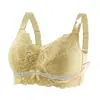 Pecho Grande Se Ve Más Pequeño Encaje Mielal de Abeja Copa Completa Ropa Interior Mujer Talla Grande Sin Aros Copa Completa Delgada Transpirable Anti-Caída Sujetador