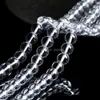 Cristal Blanco Natural Cuentas Sueltas Pulsera de Cristal Pulseras con Cuentas Accesorios de Joyería DIY Pulsera Pulsera Cristales Redondos Semiacabados