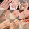 2025 Pulsera de Perlas Más Vendida para Mujer Versátil Gama Alta Nuevo Estilo Chino Retro Pulsera de Mano Temperamento Joyería de Mano Mariposa Venta al por Mayor