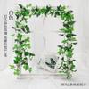 Enredaderas de Flores Artificiales, Plantas Verdes de Plástico para Decoración de Techo, Envoltura de Tuberías de Aire Acondicionado y Drenaje para Sala de Estar, Hecho a Medida