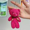 Oso de peluche, juguete de oso unido, muñeca de oso, juguete pequeño, regalo de fábrica, venta al por mayor directa, llavero colgante