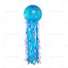 Linterna de Medusa Arcoíris de Sirena Decoración Fiesta Submarina Azul Temática del Océano Cumpleaños Infantil Linterna de Papel Decoración Colgante