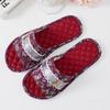 Versión coreana de zapatillas de tela de algodón para hombres y mujeres, zapatillas de interior antideslizantes con suela de carne para amantes del suelo, venta al por mayor, primavera y otoño verano