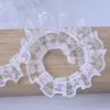 Acabamento de Renda, Acabamento de Renda Branca Dupla Camada com Babados de Renda, Acessórios de Cabelo, Roupas de Boneca, Bolsa Ita, Amazon Transfronteiriço