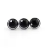Novos Acessórios para Bonecas Olhos de Desenho Animado Preto e Branco Acessórios para Olhos de Boneca DIY Feitos à Mão Multiespecificação Atacado