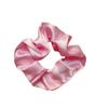 Banda para el cabello de color sólido con diseño de intestino grueso, tela satinada, cuerda para el cabello, red roja, accesorios vintage para el cabello, banda de goma para el cabello con lazo simple, suministro transfronterizo