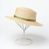 Primavera e Verão Nova Moda Simples Decoração de Fita Palha Palha Flat Top Chapéu de Viagem Proteção Solar Flat Top Chapéu de Palha