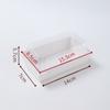 Caja para Pastel Snow Mei Niang de Amazon Caja de Embalaje para Sándwiches Transfronteriza Caja con Tapa y Base para Empaque de Pasteles al por Mayor