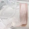 Confesión bajo el Árbol de Cerezo Rosa Lolita Accesorio para el Cabello Lazo Puntos Cinta de Tul Poliéster Cinta para el Borde del Oído