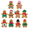 Exclusividad transfronteriza: Nuevas decoraciones navideñas de hombre de jengibre de PVC 2026, adornos para el árbol de Navidad y decoraciones para el ambiente festivo