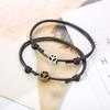 Pulseira da Paz Vintage Simples Doce Cera Tecida Casal Fresco Ajustável Joias Fornecimento AliExpress