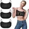Paquete de 100 Ropa Interior Desechable de Tela No Tejida Conjunto de Bragas para Mujer Ropa Interior Desechable para Spa Bikini Sujetador