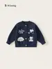 Colección de Suéteres para NiñosSuéter de Punto Suave y Acogedor para Niño Pequeño, Tejido de Punto Rayado para Bebé, Suéter para Niño con Manga Raglán