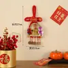 Decoraciones de Año Nuevo 2026 Año del Caballo Escoba Colgante Pequeño Nudo de Manija de Puerta del Festival de Primavera Adorno Artículos de Año Nuevo Decoración Colgante