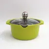 Tazón aislante de melamina personalizado de fábrica para restaurante, imitación de porcelana, tazón de doble oreja, funda, tazón de doble capa, tazón interior de acero inoxidable con tapa
