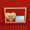 Pastel Corazón de Oro Puro 999, Regalo de San Valentín, Te Amo con Todo Mi Corazón, Princesa, Que Te Enriqueces
