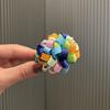 Bonita pinza para el pelo con forma de flor para niña, accesorio para el pelo de estilo coreano, pinza para el pelo para mujer, girasol colorido, accesorios de ropa DIY, tocado hecho a mano