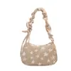 Bolso de Axila con Diseño Artístico de Nicho Estilo Coreano para Mujer 2026 Nuevo Bolso de Hombro Único Plegado Moda para Viaje Bolso de Mano Sencillo