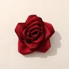 Broche retrô de cetim suave com flor de rosa e fada, luxo, elegante, acessórios para casaco, acessórios, atacado