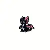 Broche Metálico de Dragão de Desenho Animado Insígnia de Anime Fofa Acessório Personalizado Criativo Decoração Versátil da Moda Transfronteiriço