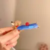 Hermoso Pasador Lateral para Mujer 2025 Nuevo Gama Alta Dachshund Divertido Animal Lindo Pinza de Pato Pinza para Flequillo