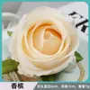 Simulação rosa cabeça de flor atacado casamento decoração de casamento caixa de presente de flores arco faça você mesmo pano de seda planta parede cabeça de flor falsa