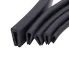 Procesamiento y Personalización de Tiras Selladoras de Caucho EPDM en Forma de U, Ranuras de Plástico de Caucho PVC, Inserciones de Vidrio con Placa de Acero, Anticolisión e Impermeables