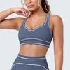 Conjunto de yoga com blocos de cor e acabamento escovado transfronteiriço, traje esportivo com sensação de segunda pele, roupa casual de alta qualidade para corrida e fitness ao ar livre para mulheres