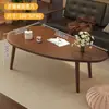 Nova Mesa de Centro Estilo Chinês para Sala de Estar, Mesa Pequena para Uso Doméstico, Mesa de Chá para Sofá Estilo Moderno Meio do Século, Nova Mesa para Varanda de Casa de Aluguel 2025