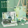 Caja de Regalo Set de Cuadernos Futuro Brillante Personalización El Futuro es Prometedor Cuaderno de Negocios Tendencia Nacional Libro Cultural y Creativo Souvenir