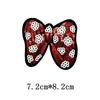 Nuevos Parches de Flores Bordadas con Lentejuelas y Moño para Decoración de Ropa Accesorios DIY Personalización