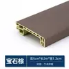 Proyecto de Zoclo Transfronterizo Entrega Garantizada Zoclo de Fibra de Madera de Bambú Línea de Esquina para Zoclo Zoclo de Madera Plástico Zoclo de PVC