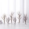 Simulação de Natal Árvore Morta Mini Bordo Decoração de Mesa Planta de Natal Enfeites de Árvore Galhos Brancos Galhos Secos