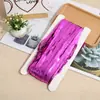 Cortina de lluvia brillante de 2 m para fiestas, pared de fondo de cumpleaños, serpentinas de flecos, decoración de bodas y festividades, cortina de lluvia láser
