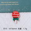 Dibujo Animado Navidad Infantil Hecho a Mano DIY Pegamento Crema Funda para Teléfono Móvil Tocado Horquilla Material para Joyería Accesorios de Resina Venta al por Mayor