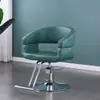 Cadeira profissional para salão de cabeleireiro, simples e multifuncional, cadeira giratória para corte de cabelo, cadeira profissional durável para corte de cabelo