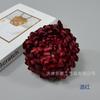 Flor de crisântemo artificial rica tecido de seda flor artificial material artesanal adereços de fotografia guirlanda adorno de cabeça com flor lasanha flor grande