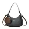 Bolso de Hombro Nuevo Elegante Clásico con Relieve Macarrón Moda Celebridad de Internet Personalidad Versátil Casual para Viajes Cotidianos para Mujer