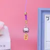 Gato de la Suerte Cerámico Colgante para Teléfono Producto Creativo Colgante para Coche Llavero de Éxito en Exámenes Accesorio de Decoración