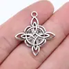 28x25mm 1.8g Multicolorido DIY Acessórios para Colar Pulseira Pingente Caveira Nó Celta