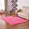 Simple Color Sólido Seda Cabello PVC Forro Polar Tie-Dye Cabello Largo Mesa de Centro Sala de Estar Dormitorio Balcón Hogar Alfombra Tapete Alfombra Pequeña