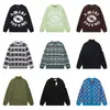 24 Otoño/Invierno Marca de Moda Letra Logo Integral Suéter de Punto Cuello Redondo Unisex Holgado Casual Top Versátil Manga Larga