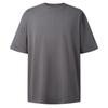 260G fio duplo marca de moda americana camiseta solta verão novo simples moda Coringa homens e mulheres com cor sólida manga curta