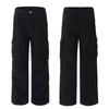 Muxi Clothing # Marca de Moda Estilo Americano Pantalones Cargo Versátiles con Múltiples Bolsillos, Pantalones Casuales Rectos Elegantes que Realzan la Altura para Hombre.