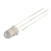Luzes LED de Dupla Cor Vermelha e Verde Tipo Névoa F5 de Plug-in Direto com Cátodo Comum e Ânodo Comum, Contas de LED de Emissão Dupla de 5mm