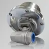 Válvula de bola eléctrica a prueba de explosiones para minería, tubería de suministro y drenaje de agua subterránea, válvula de control sellada resistente a la corrosión de acero inoxidable